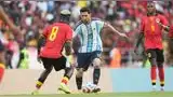 Argentina vs Angola juegan amistoso internacional en Luanda. Argentina vs Angola juegan amistoso internacional en Luanda.