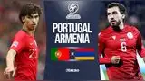 Portugal vs Armenia se enfrentarán por la última fecha de las Eliminatorias UEFA 2026