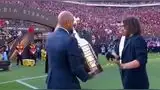 Carles Puyol protagonizó una llamativa escena en el Palmeiras vs Flamengo. Carles Puyol protagonizó una llamativa escena en el Palmeiras vs Flamengo.