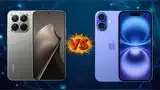 Características, diferencias y similitudes entre el Xiaomi 15T Pro y iPhone 16 de Apple.