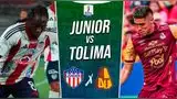 Junior vs Tolima EN VIVO por Liga BetPlay 2025.