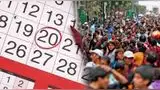 Feriados de 2026: conoce las fechas libres