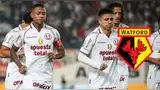 Watford de Inglaterra busca el fichaje de destacado jugador de Universitario.