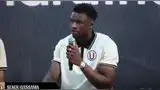 Sekou Gassama reveló un detalle en medio de su presentación en Universitario