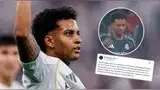 Rodrygo sorprende con mensaje a Real Madrid tras expulsión en Champions League.