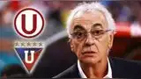 Jorge Fossati dio firme respuesta al ser consultado por la grandeza de Universitario y LDU