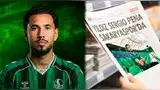Sergio Peña fue anunciado como jugador de Sakaryaspor de Turquía