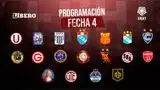 Partidos de la fecha 4 del Torneo Apertura 2026.