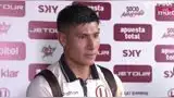 Diego Romero fue autocrítico con el nivel de Universitario.