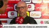 Javier Rabanal sobre la hinchada de Universitario.