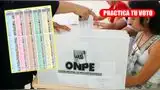 Practica tu voto para las Elecciones Generales 2026 que se realizarán este domingo 12 de abril.
