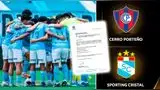 Conmebol se pronuncia tras cambio de estadio en Sporting Cristal vs Cerro Porteño.