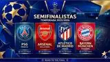 Semifinalistas de la Champions League 2025/2026.