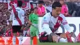 Sebastián Driussi se lesionó en el River Plate vs Boca Juniors.