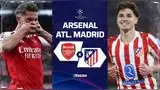 Arsenal vs Atlético Madrid jugarán en Londres.