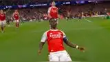 Bukayo Saka anotó el 1-0 del Arsenal sobre el Atlético de Madrid.