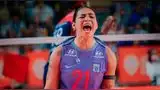 Esmeralda Sánchez consiguió el tricampeonato de la Liga Peruana de Vóley.