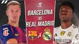 Barcelona vs Real Madrid EN VIVO por el Clásico de LaLiga. Barcelona vs Real Madrid EN VIVO por el Clásico de LaLiga.