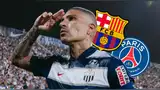Paolo Guerrero fue elogiado por exjugador de PSG y Barcelona. Foto: composición Líbero/IG