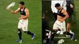 José Rivera tiró y pateó la camiseta de Universitario tras perder ante Atlético Grau