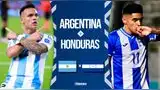 Argentina vs Honduras EN VIVO por amistoso internacional.