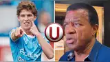 Julio César Uribe habló sobre los rumores que acercan a Ian Wisdon con Universitario. Foto: composición Líbero/Jax Latin Media/IG