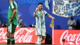 Lionel Messi anotó el primer triplete de su carrera en una Copa del Mundo y fue la gran figura ante Argelia. Lionel Messi anotó el primer triplete de su carrera en una Copa del Mundo y fue la gran figura ante Argelia.