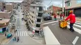 Municipalidad de San Juan de Lurigancho entregará obra con nuevas pistas, que incluye sardinel y señalización en favor de vecinos.