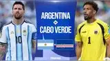 Argentina se enfrenta a Cabo Verde por el Mundial 2026 Argentina se enfrenta a Cabo Verde por el Mundial 2026