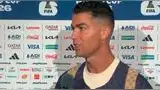 Cristiano Ronaldo declaró en zona mixta tras la eliminación de Portugal. Cristiano Ronaldo declaró en zona mixta tras la eliminación de Portugal.
