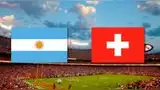 Argentina y Suiza juegan por los cuartos de final del Mundial 2026. Argentina y Suiza juegan por los cuartos de final del Mundial 2026.