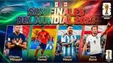 Repasa la programación de las semifinales del Mundial 2026. Repasa la programación de las semifinales del Mundial 2026.