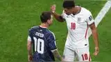 Lionel Messi y Jude Bellingham protagonizaron tenso cruce.