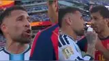 Otamendi y Rodri protagonizaron tenso cruce tras la final del Mundial 2026. Otamendi y Rodri protagonizaron tenso cruce tras la final del Mundial 2026.