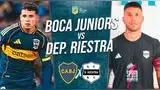 Boca Juniors vs Deportivo Riestra EN VIVO.