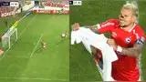 Carlos Garcés anotó el 1-0 de Cienciano sobre Lanús
