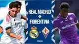 Real Madrid vs Fiorentina EN VIVO por partido amistoso internacional.