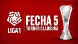 Repasa la programación con los partidos de la fecha 5 del Torneo Clausura Repasa la programación con los partidos de la fecha 5 del Torneo Clausura