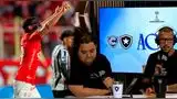 Así cortó la transmisión el canal de Botafogo tras goleada de Cienciano.Foto: composición Líbero