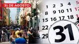 Conoce si el lunes 31 de agosto será feriado a nivel nacional tras celebración por Santa Rosa de Lima.