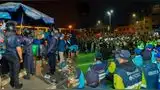 La Municipalidad de Lima realiza trabajos de rehabilitación de concurrido espacio público.