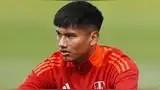 Piero Cari sumó minutos con la selección peruana.