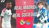 Real Madrid se enfrenta a Real Sociedad por LaLiga Real Madrid se enfrenta a Real Sociedad por LaLiga