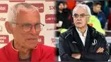 Héctor Cúper rotundo tras ser comparado con Jorge Fossati. Foto: composición Líbero/Movistar Deportes