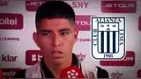 Piero Quispe fue rotundo sobre clásico entre Alianza Lima vs Universitario