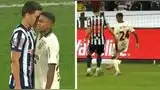 Federico Girotti y Andy Polo protagonizaron un intenso careo en el clásico. Federico Girotti y Andy Polo protagonizaron un intenso careo en el clásico.