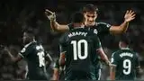 Espí y Mbappé conectaron para anotar el gol agónico a favor de Real Madrid. Espí y Mbappé conectaron para anotar el gol agónico a favor de Real Madrid.