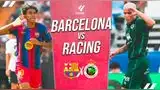 Barcelona se enfrenta a Racing de Santander por LaLiga Barcelona se enfrenta a Racing de Santander por LaLiga