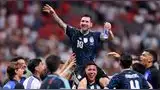 Argentina alista la despedida de Lionel Messi en el Monumental. Argentina alista la despedida de Lionel Messi en el Monumental.