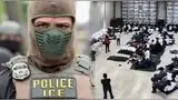 Se difundieron imágenes de un centro de detención de ICE en el sur de Florida. Se difundieron imágenes de un centro de detención de ICE en el sur de Florida.